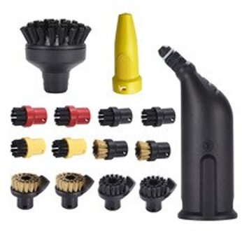 Power Nozzle Draad Borstel Voor Karcher 28632630 SC1 SC2 SC3 SC4 SC5 Cleaner Draad Borstels Nozzles Ronde Borstel Met schraper