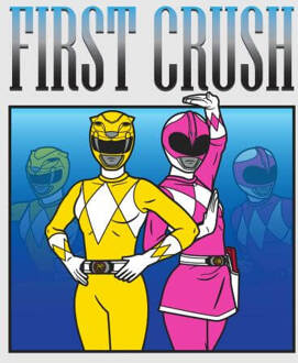 Power Rangers First Crush Women's T-Shirt - Grijs - M