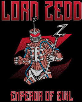 Power Rangers Lord Zedd Men's T-Shirt - Zwart - L