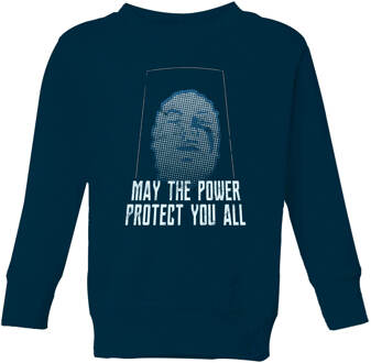 Power Rangers May The Power Protect You Kids' Sweatshirt - Blauw - 98/104 (3-4 jaar) - XS