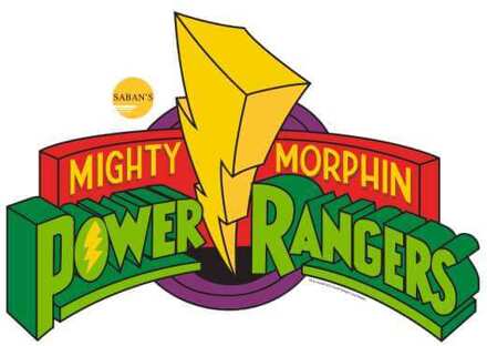 Power Rangers Power Rangers Tote Men's T-Shirt - Wit - L - Wit