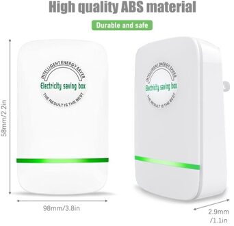 Power Saving Device Factor Household Energy Saver 28KW Intelligent High-efficient Appliance Plug in Electricity Saving Box Energy Power Saving Device 90V-250V US Plug