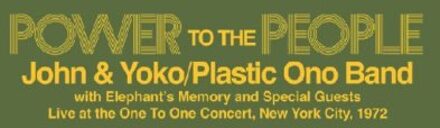 Power To The People - Live At The One To One Concert, New York City, 1972 - Memory