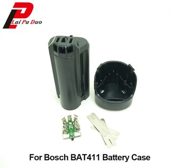 Power tool batterij plastic case (Geen batterij cellen) voor Bosch 10.8 v, BAT 411 411A BAT411 GSR 10.8-Li