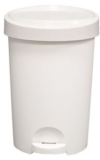 Power Tower Stepy bin pedaalemmer 15 ltr voor zak 20 ltr wit