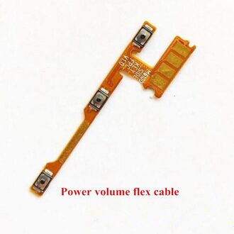 Power & Volume Zijknop Keys + Lock Vergrendeling Bretels Beugels + Power & Volume Flex Kabel Voor Xiaomi Redmi opmerking 7 Power flex kabel