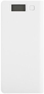 Powerbank Box 8X18650 Batterij Doos Draagbare Stroombron Geen Lassen Jacking Diy Power Bank Shell Kit Accessoire Poetable diy wit