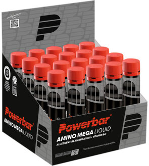 PowerBar Amino Mega Liquid Ampuls 20x25ml zwart - ONE-SIZE
