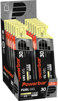 PowerBar Fuel Gel 30 Citroen + Cafeïne 12x50ml groen - ONE-SIZE