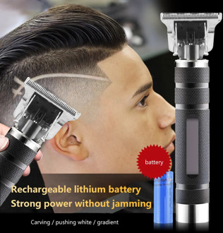Powerful Hair Clipper Electric Hair Trimmer Professional Hair Cutting USB Rechargeable Beard Trimmer Haircut Styling Machine