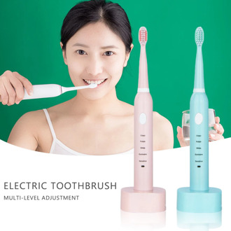 Powerful Ultrasonic Sonic Electric Toothbrush Rechargeable Tooth Brushes Washable Electronic USB Charge Whitening Teeth Brush