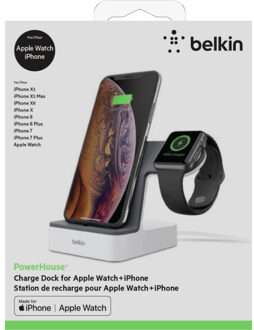 PowerHouse Docking Station iPhone + Apple Watch Wit