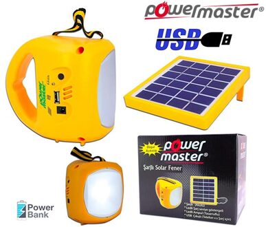 Powermaster Zonnepaneel Zoeklicht (Een Paneel)