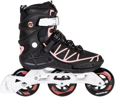Powerslide Phuzion Argon 100 Skates Senior zwart - roze - wit - 39