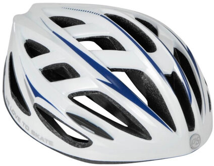 Powerslide Skatehelm Fitness Basic Junior Wit Maat 58/61 Cm