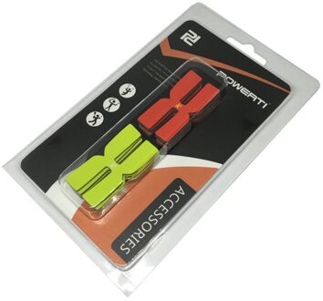 Powerti (6 Stks/pak) tennisracket Gewicht En Balans Strips Racket Balancer Type H 3G Siliconen Tennisracket Balance Bar