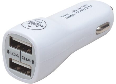 Powerway X-777 Dual Usblİ 2.1 Amps Sigarettenaansteker Auto-oplader