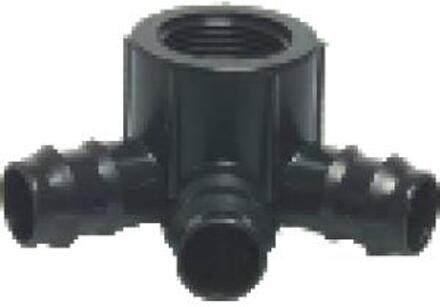 PP 3-weg slangverdeler met binnendraad