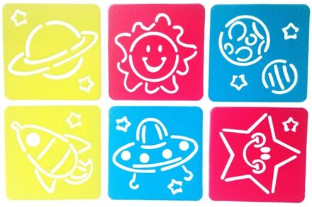 Pp Plastic Schilderij Stencils Diy Wasbare Tekening Templates Voor Kinderen Kids Schilderen Leren Kind Schilderen Stencil H03