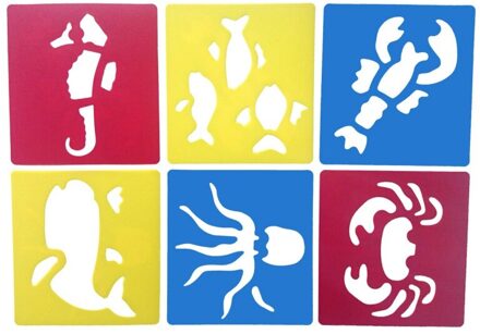 Pp Plastic Schilderij Stencils Diy Wasbare Tekening Templates Voor Kinderen Kids Schilderen Leren Kind Schilderen Stencil H14