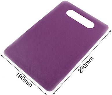 Pp Plastic Snijplank Bevel Snijplank Frosted Board Keuken Accessoires Fruit En Groente Pad Ultradunne
