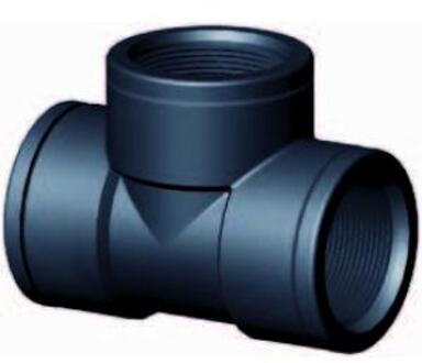 PP t-stuk met binnendraad - 1/2"