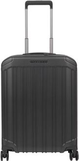 PQ-Light Cabin Trolley 55 matt black handbagage koffer Zwart - H 55 x B 40 x D 20 cm