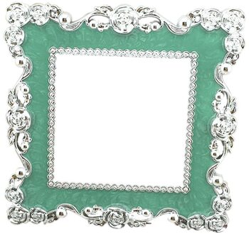 Prachtige Bloem Switch Sticker Thuis Schakelaar Cover Vierkante Vorm Schakelaar Wandlamp Socket Stickers Thuis Kamer Decoratie Behang groen