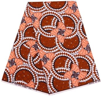 Prachtige Uitstekende Mooi Patroon Afrikaanse Pagne Tissu Ankara Veritable Gegarandeerd Nederlandse Wax Stof