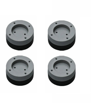 Practical Boutique 4Pcs Anti Vibration Feet Pads Washing Machine Rubber Mat Anti-Vibration Pad Dryer Universal Fixed Non-Slip Pa