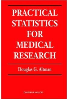 Practical Statistics for Medical Research