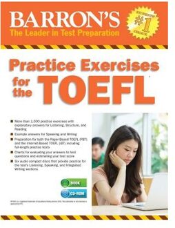 Practice Exercises for the TOEFL with MP3 CD