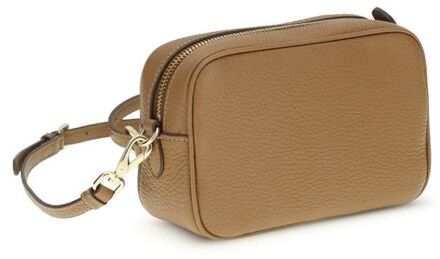 Prada Beige Kalfslederen Bos Taurus Schoudertas