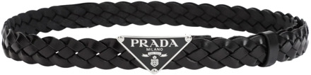 Prada Belts Prada , Black , Heren - 105 Cm,95 Cm,100 Cm,80 Cm,85 CM