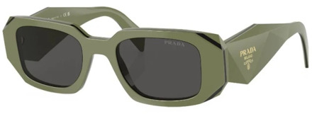 Prada Groene zonnebril voor dagelijks gebruik Prada , Green , Dames - 49 MM