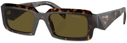 Prada Groene zonnebril voor dagelijks gebruik Prada , Multicolor , Heren - 54 MM