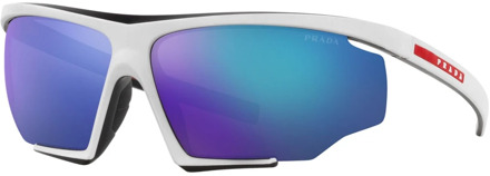 Prada Hoge kwaliteit plastic zonnebril voor heren Prada , Black , Heren - ONE Size