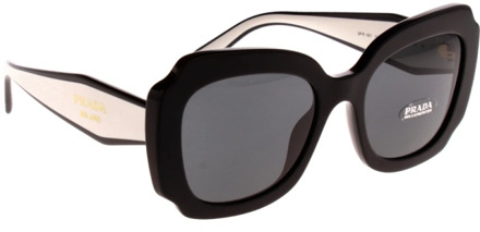 Prada Iconische zonnebril voor vrouwen Prada , Black , Dames - 52 MM
