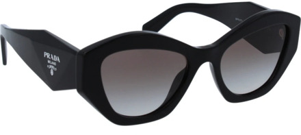 Prada Iconische zonnebril voor vrouwen Prada , Black , Dames - 53 MM