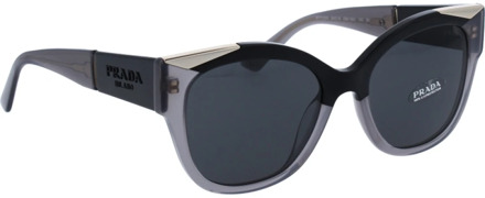 Prada Iconische zonnebril voor vrouwen Prada , Gray , Dames - 54 MM