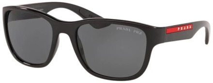 Prada Linea Rossa Zonnebril PS 01US Grijs - 1 maat