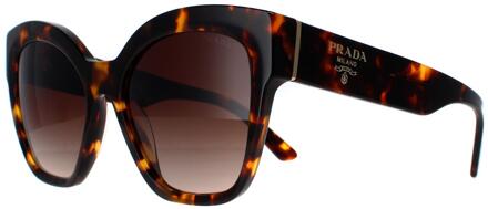 Prada PR17ZS VAU6S1 honing schildpad bruin gradiënt zonnebril - One Size
