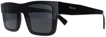 Prada PR19WS 1AB5S0 zwarte donkergrijze zonnebril