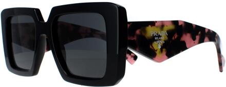 Prada PR23YS 1AB5S0 zwarte donkergrijze zonnebril - One Size