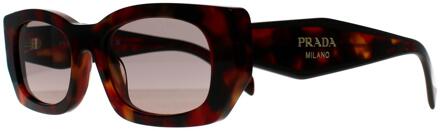 Prada PRB05S 22A20I poppy tortoise lichtpaars bruin zonnebril