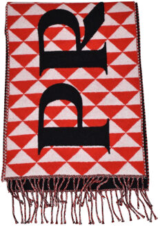 Prada Sjaal Zwart Rood