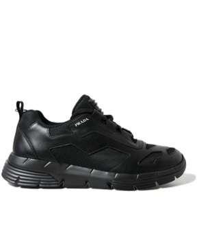 Prada Sneakers Prada , Black , Heren - 40 1/2 EU