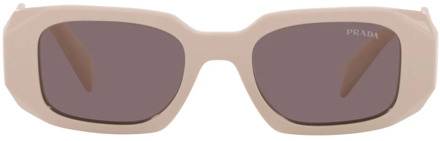 Prada Stijlvolle Prada zonnebril Prada , Beige , Unisex - 49 MM