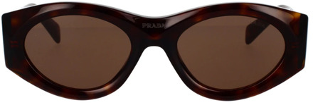 Prada Stijlvolle Prada zonnebril Prada , Brown , Unisex - 53 MM