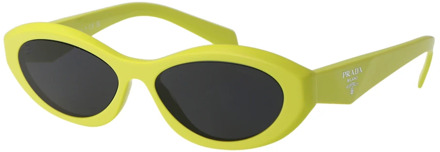 Prada Stijlvolle zonnebril met 0PR 26Zs Prada , Green , Dames - 55 MM